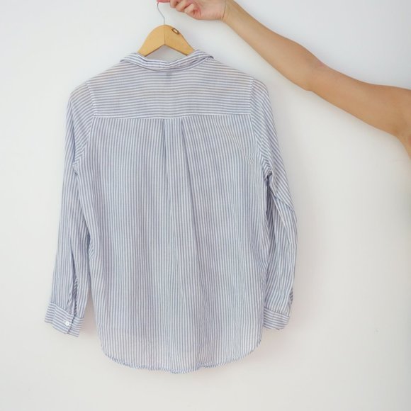 Long Sleeves Striped Blouse - Picture 4 of 5